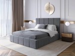 Čalouněná postel s úložným prostorem 160x200 PRO line 18 Soro 97