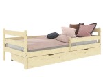 Dětská postel se šuplíkem 80x160 Kacperek borovice