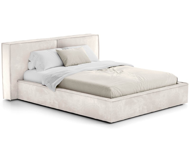 Čalouněná postel s úložným prostorem 180x200 PRO line 20 Harmony 02 béžový