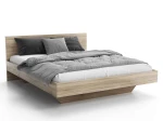 Levitační postel 180x200 z nábytkové desky, dub sonoma DM2