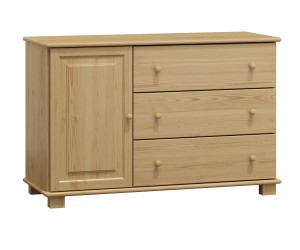 Komoda č35 hloubka 42 borovice