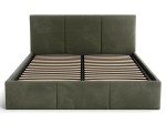 Čalouněná postel s úložným prostorem 180x200 TOP line 7 Olivový Velvet