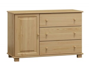 Komoda č35 hloubka 47 borovice