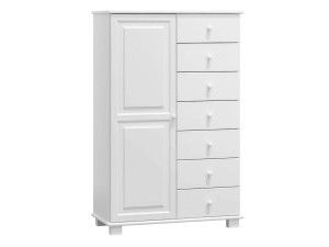 Prádelník č3 bílý