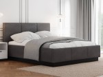 Čalouněná levitační postel s úložným prostorem 180x200 TOP line 8 Grafitový Velvet