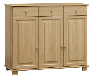 Komoda č39 hloubka 42 borovice