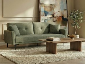 Rozkládací pohovka Pavo olivový Holms 77