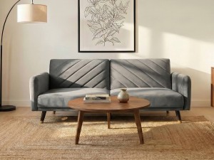 Rozkládací pohovka Polaris šedá Bluvel 13