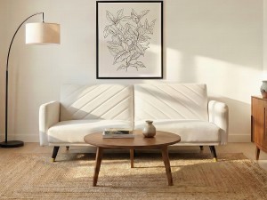 Rozkládací pohovka Polaris ecru Bluvel 22