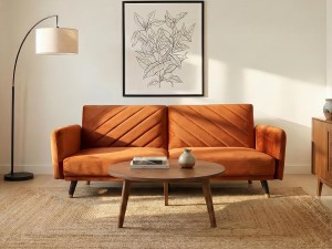 Rozkládací pohovka Polaris měděná Bluvel 4215