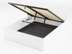 Postel DM1 180x200 s roštem a úložným prostorem, bílá
