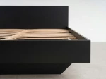 Levitační postel 180x200 z nábytkové desky, Černý DM2