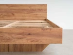 Levitační postel 160x200 z nábytkové desky, dub craft DM2