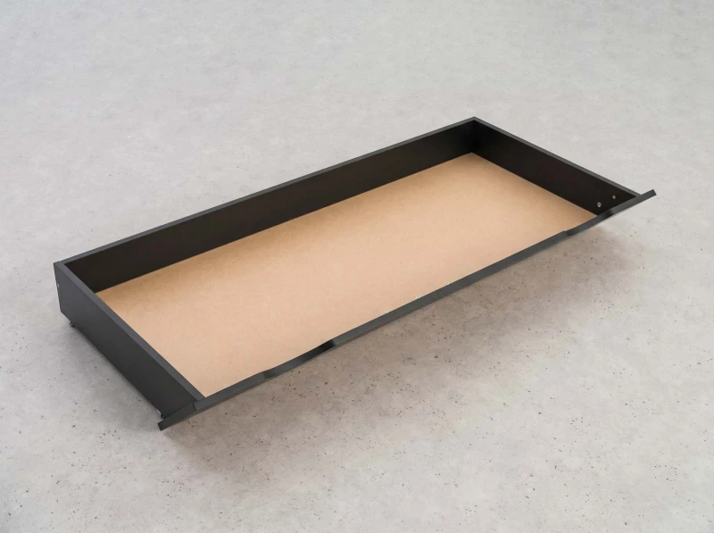 Levitační postel 180x200 z nábytkové desky, Černý DM2