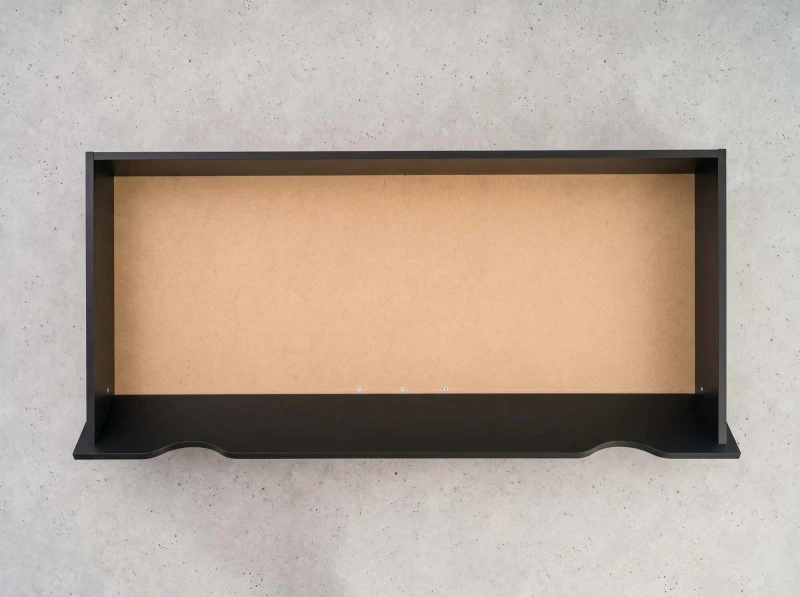 Levitační postel 180x200 z nábytkové desky, Černý DM2