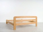 Postel z masivu 180x200 Saša olše s roštem
