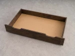 Šuplík pod postel 98 cm ořech