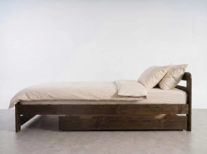 Šuplík pod postel 150 cm ořech