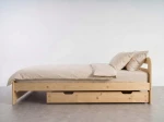 Šuplík pod postel 150 cm borovice