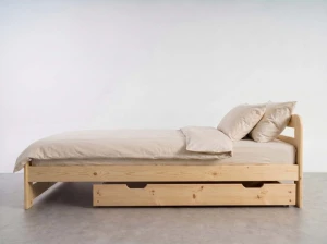 Šuplík pod postel 150 cm borovice