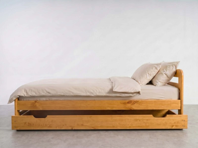 Šuplík pod postel 198 cm olše