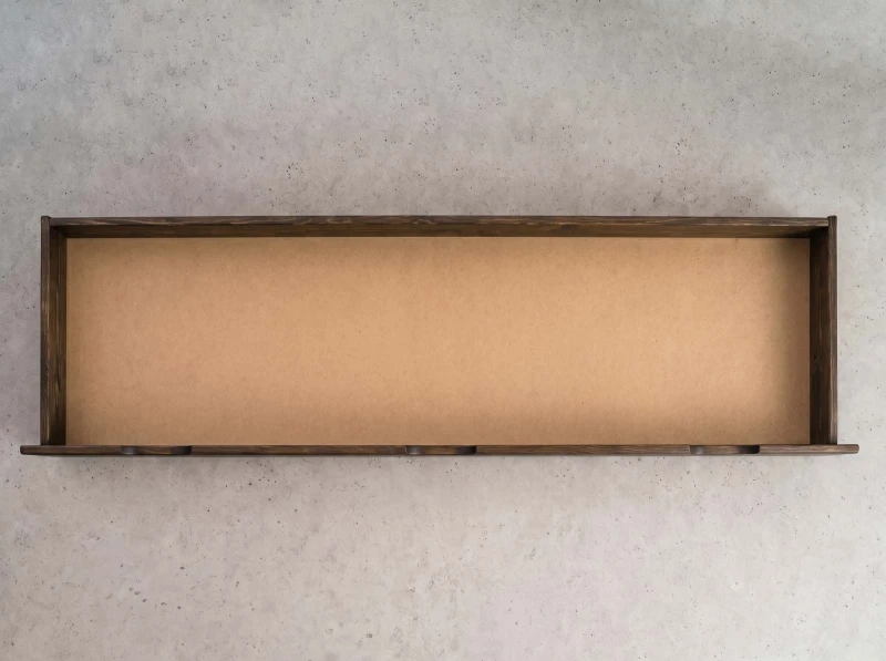Šuplík pod postel 198 cm ořech