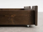 Šuplík pod postel 198 cm ořech