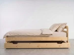 Šuplík pod postel 198 cm borovice
