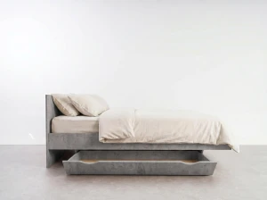 Šuplík pod levitující postelí DM2 Beton