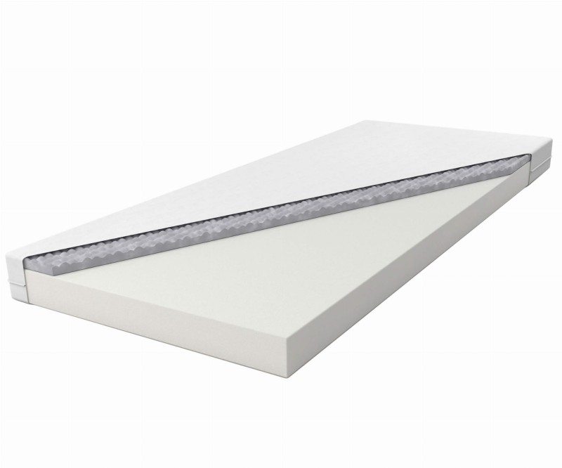 Postel z masivu VitBed 120x200 Fumi borovice s roštem + Matrace Kassandra 120x200