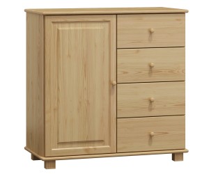 Komoda č48 hloubka 42 borovice