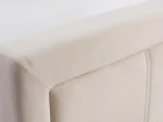 Čalouněná postel s úložným prostorem 160×200 cm Rema Velvet – béžová