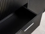 Komoda 6s 118x39 cm Riff černá