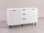 Komoda se zásuvkami a dvířky 3S2D 140 cm Riff bílá