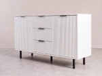 Komoda se zásuvkami a dvířky 3S2D 140 cm Riff bílá