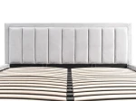 Čalouněná postel s úložným prostorem 120x200 TOP line 9 Bluvel 03 Šedý