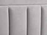 Čalouněná postel s úložným prostorem 160x200 TOP line 9 Bluvel 03 Šedý