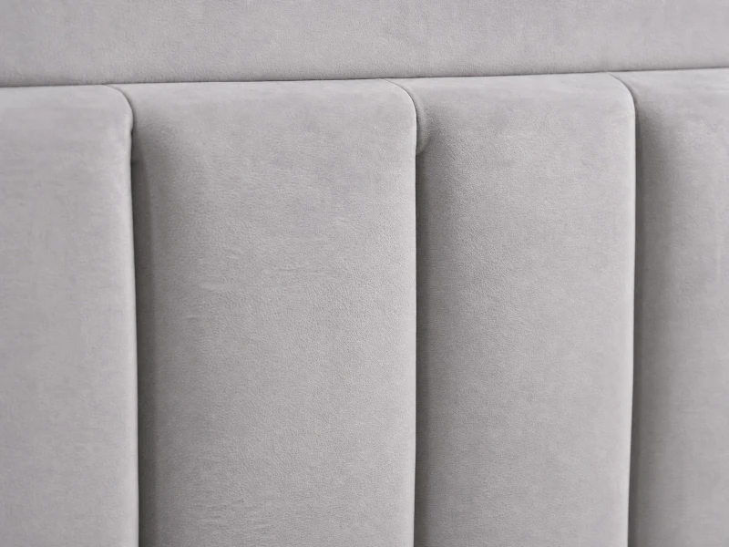 Čalouněná postel s úložným prostorem 180x200 TOP line 9 Bluvel 03 Šedý