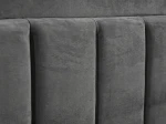 Čalouněná postel s úložným prostorem 120x200 TOP line 9 Bluvel 18 Grafitový