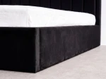 Čalouněná postel s úložným prostorem 120x200 TOP line 9 Bluvel 19 Černý