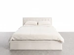 Čalouněná postel s úložným prostorem 120x200 TOP line 9 Bluvel 22 Béžový