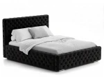 Čalouněná postel s úložným prostorem 140x200 PRO line 15 Černý Bluvel 19