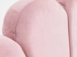 Čalouněná dětská postel 120x200 s roštem a úložným prostorem, růžový Velvet Kids Line 3 Mušle