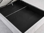 Čalouněná dětská postel 120x200 s roštem a úložným prostorem, šedý Bluvel 03 Kids Line 3 Mušle