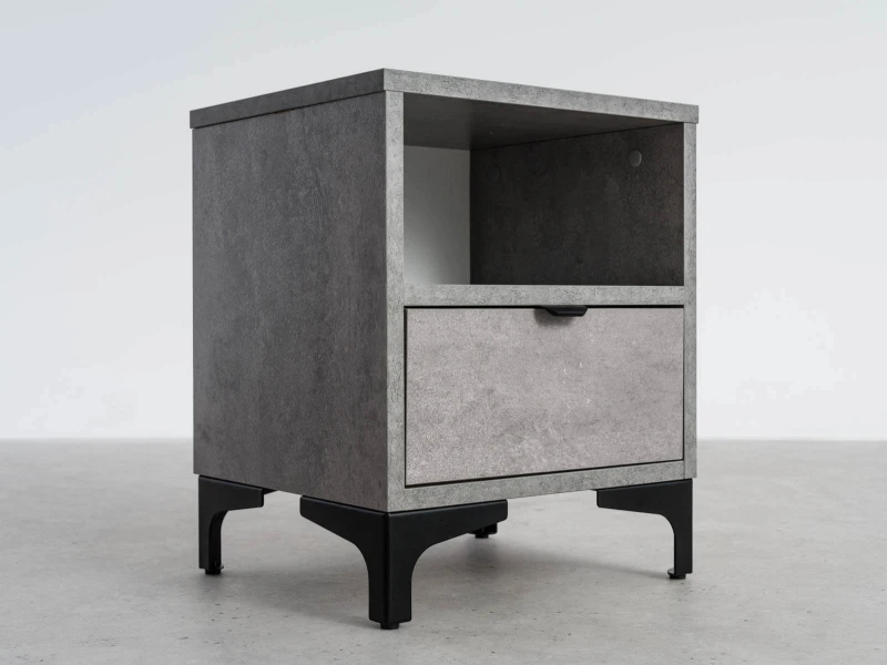 Noční stolek 38x47 cm Nobio Beton