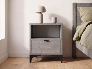 Noční stolek 38x47 cm Nobio Beton