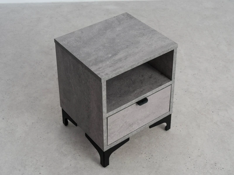 Noční stolek 38x47 cm Nobio Beton