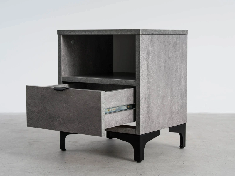 Noční stolek 38x47 cm Nobio Beton