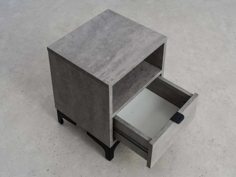 Noční stolek 38x47 cm Nobio Beton