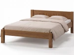 Postel z masivu 180x200 Viktoria dub s roštem